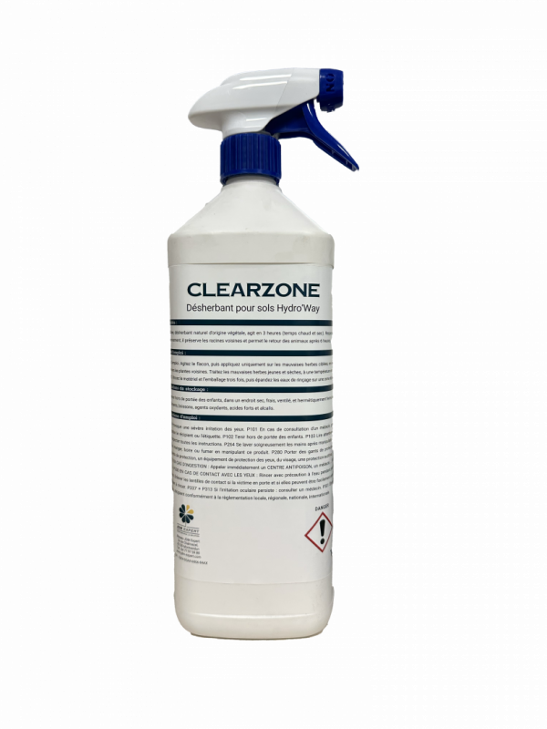 Clearzone 1L - Désherbant pour vos extérieurs